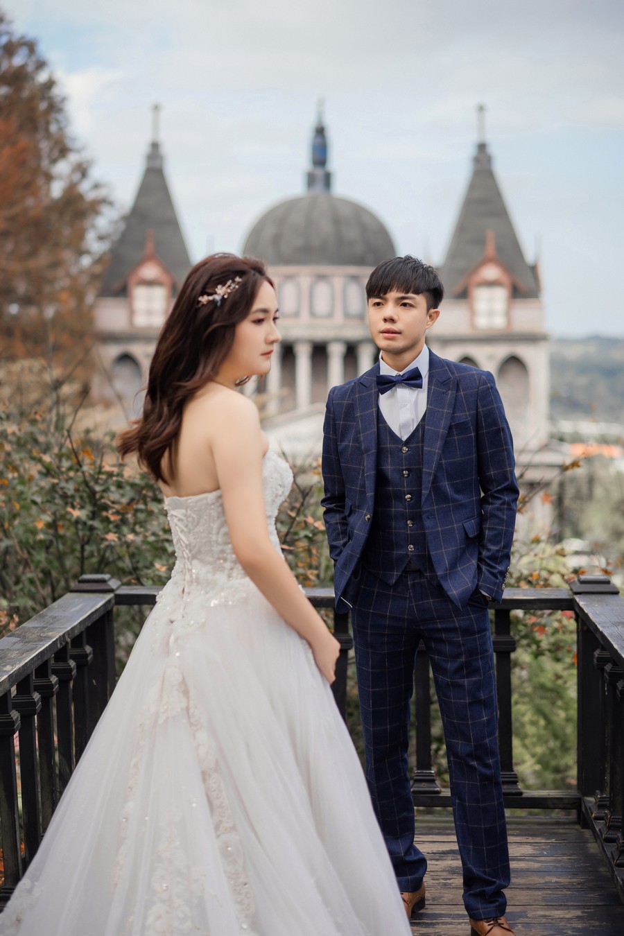 新竹森林婚紗,美式復古婚紗照